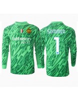 Moške Nogometnih dresov Inter Milan Yann Sommer #1 Vratar Domači 2024-25 Dolgi rokavi